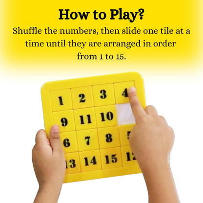 Number Sliding Puzzle (+1 FREE TOY GIFT)
