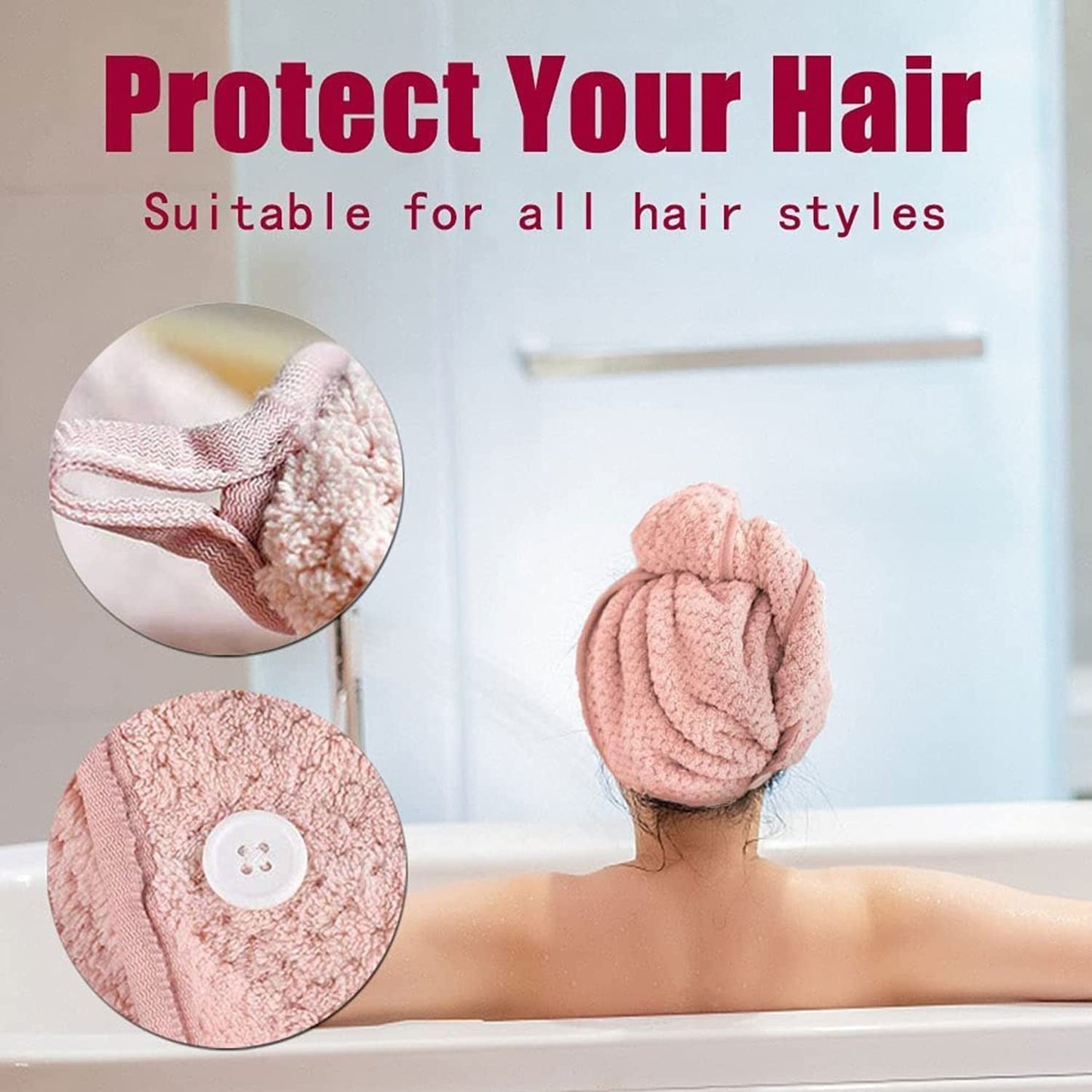 Microfibre Hair Towel