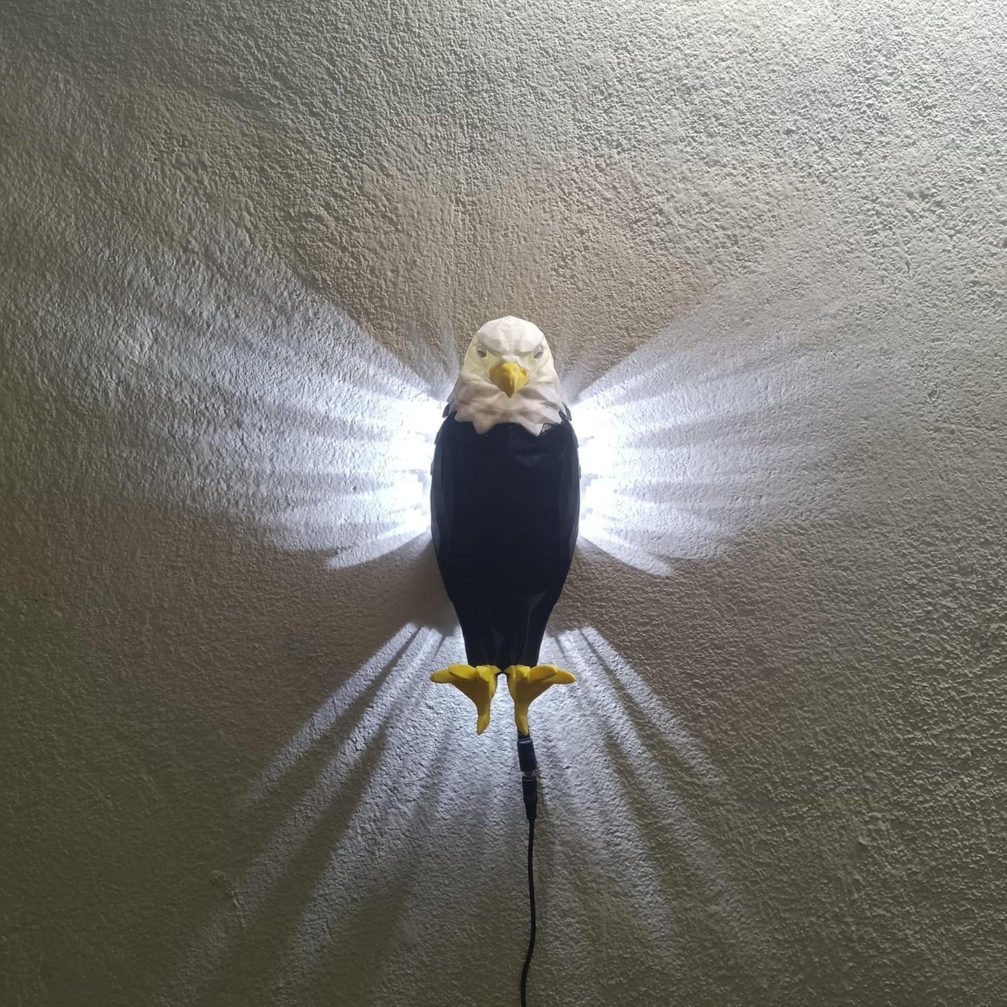 3D  Acrylic Eagle Magic Lamp